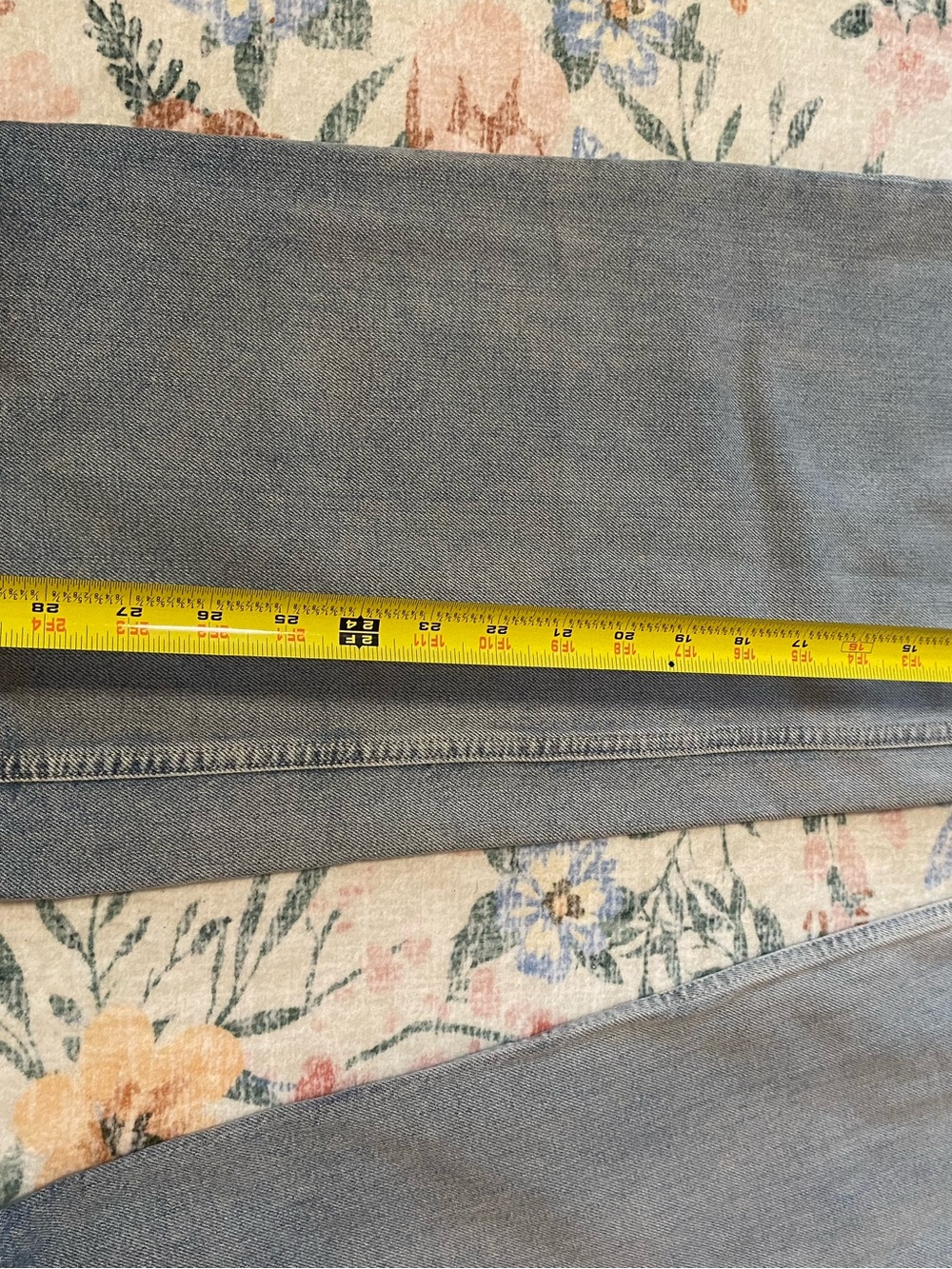 Free People Palmer Cuffed Jean Light/Medium Wash - Picture 9 of 12